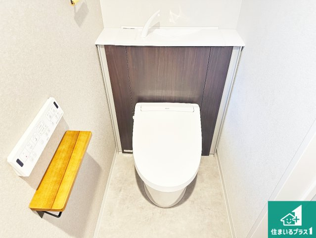1・2階の2ヶ所にあるので、朝の忙しい時間の順番待ちもなく、深夜の利用にも大変便利です。