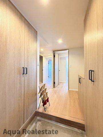 シンプルで使いやすい玄関です
