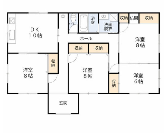 間取り：343000092376