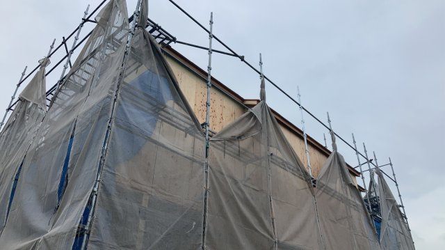 建築工事中です