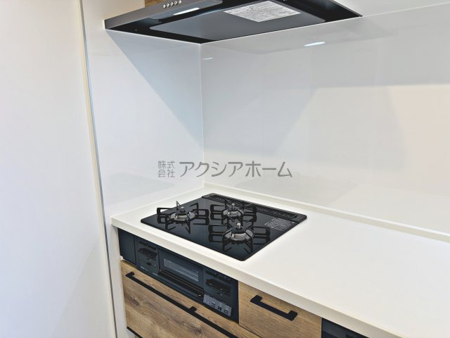 3口コンロ・レンジフード