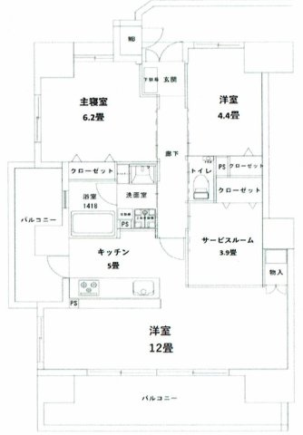 間取り：334000248395