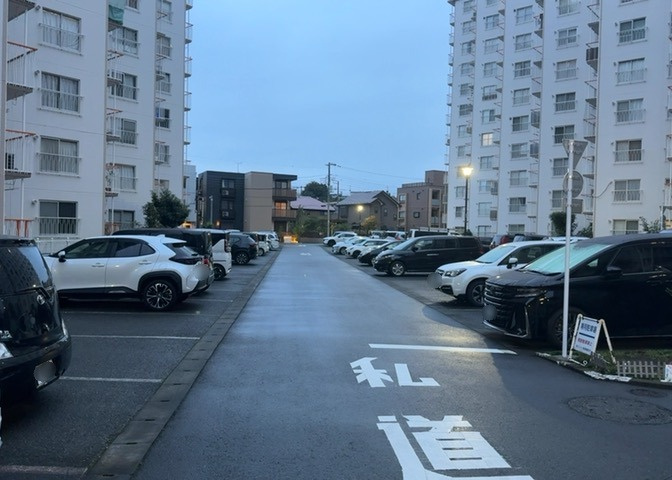 駐車場と明記されていても、最小スペースでつくられた駐車場だと大型車は駐車できなかったり、出入りしにくくなったりする可能性があります。お車のサイズと購入したい物件の駐車場のサイズを現地で確認しましょう。