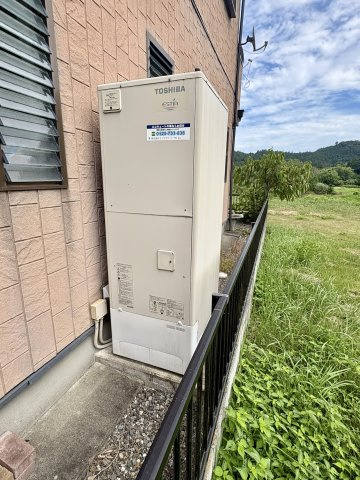 オール電化で給湯器もエコキュートです。