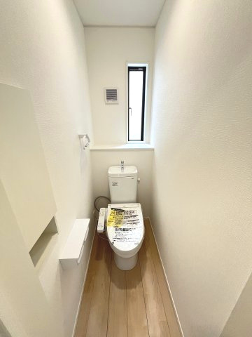 現地写真。2階にもトイレです。