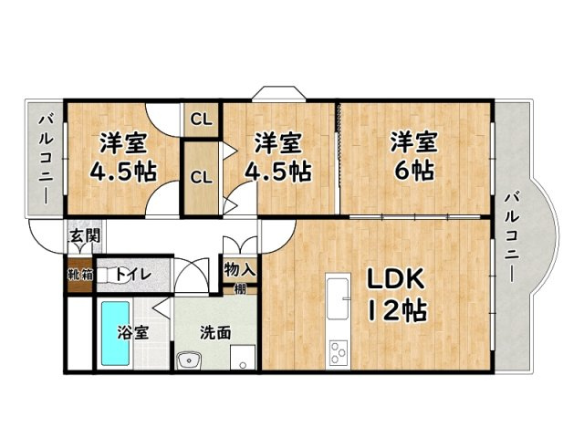 間取り：328000611046