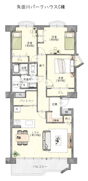 間取り：323000523073
