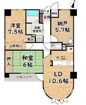 間取り：328000655476