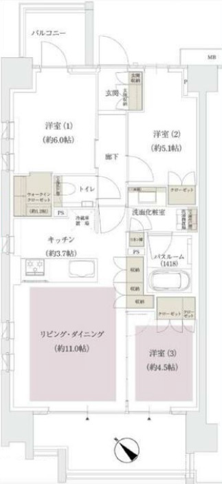間取り：313004766374