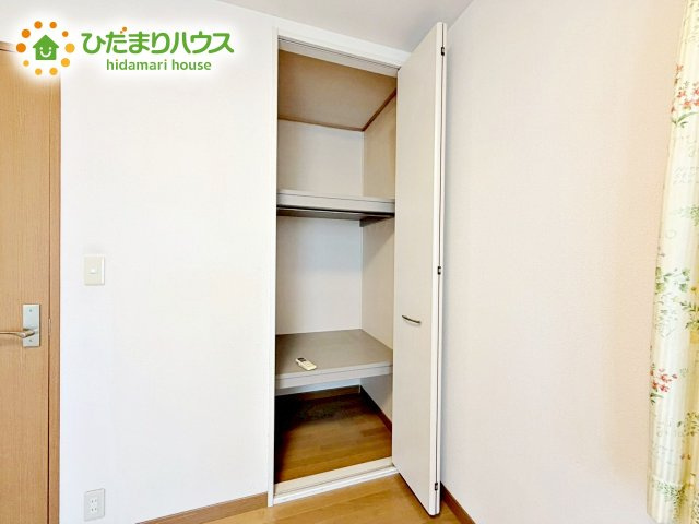 各居室にはしっかりと収納を完備！