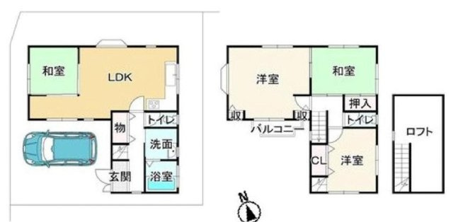 間取り：327001689339