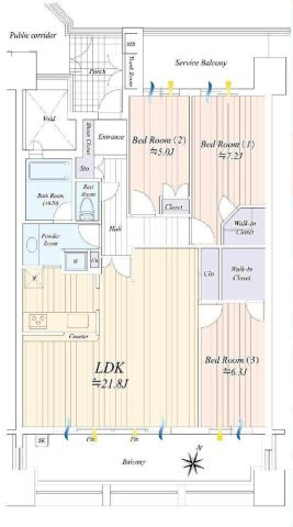 間取り：313004631844