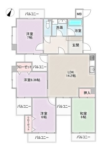 間取り：323000505579