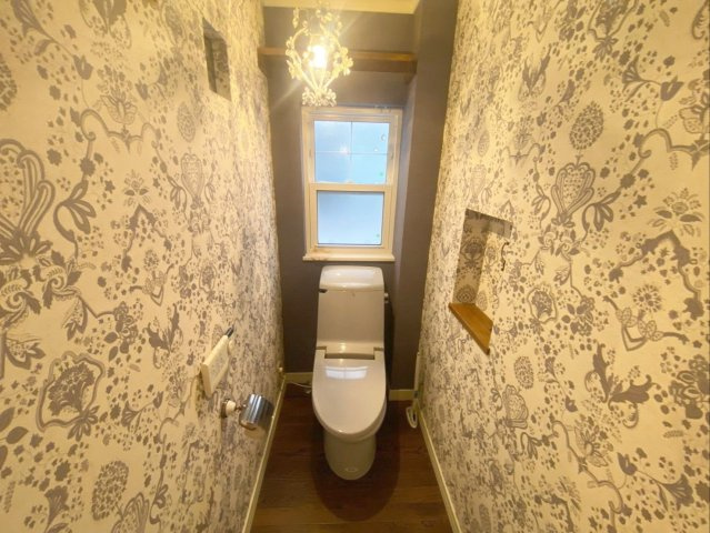 1F　ウォシュレット付きトイレです！