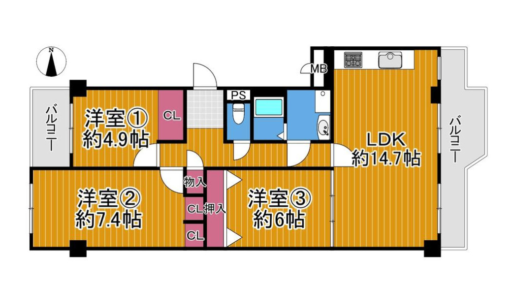 間取り：328000680084