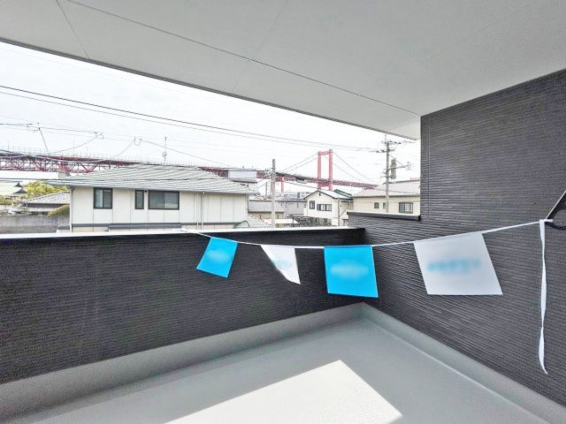 用途多様なバルコニーです。（施工例）