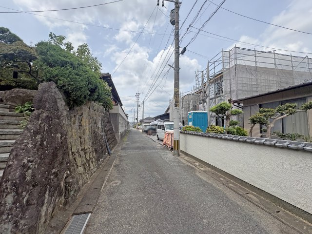 前面道路は4mです。