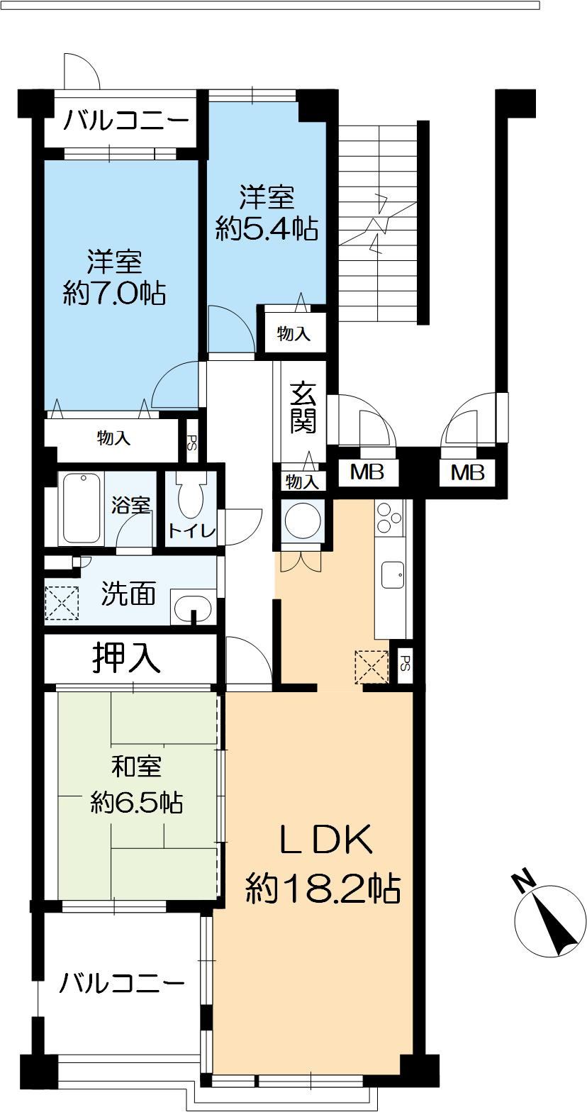 間取り：328000643846