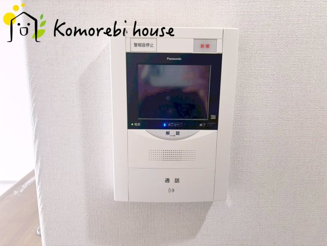 モニター付インターホンです