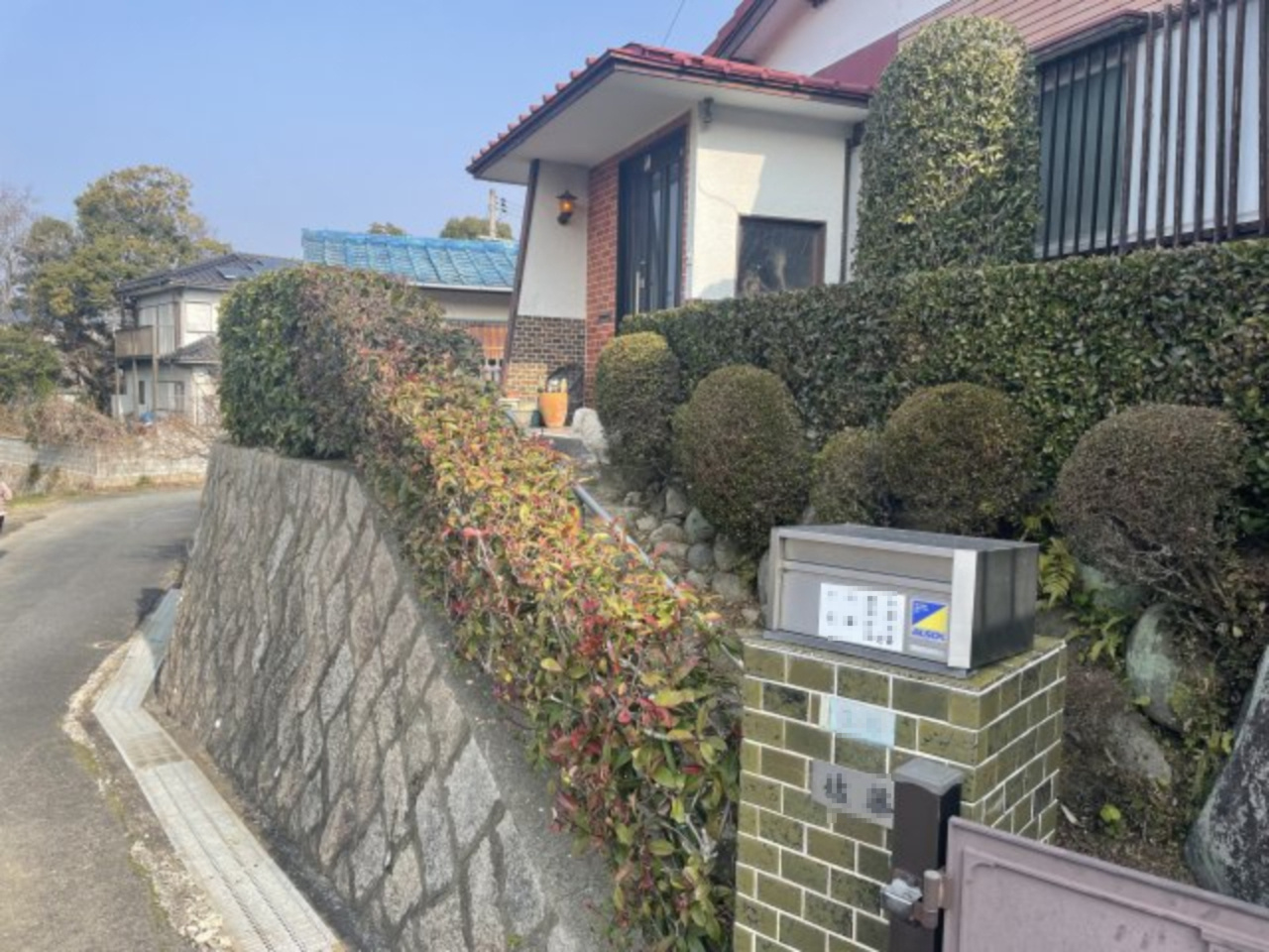 草木が茂って趣があります！