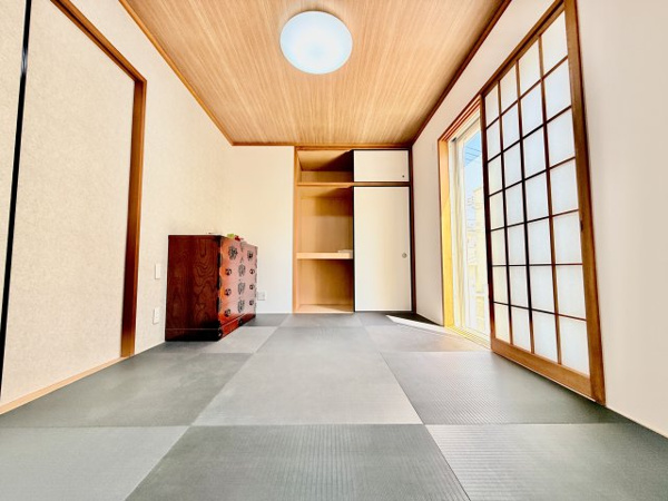 【金井ヶ丘3丁目　家具付き販売物件 の和室】