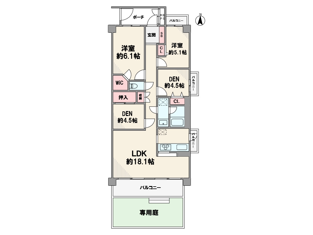 間取り：328000664786