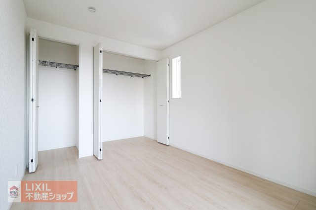 【収納】現地完成写真。しっかり収納がついております！