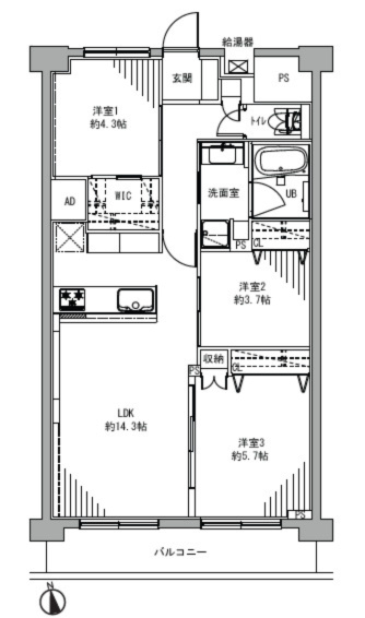 間取り：313004801005