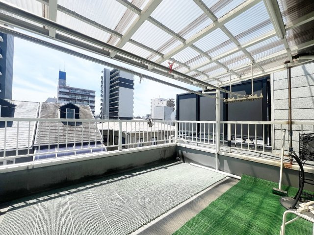 広々としたバルコニーで家庭菜園などにオススメ♪