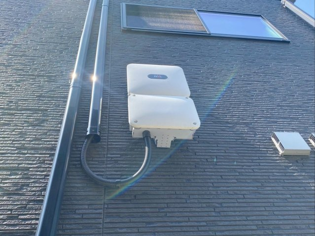 太陽光発電　蓄電池も設置されている省エネ住宅です！