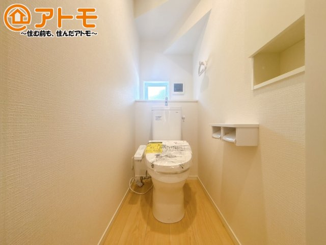 2つトイレがあるので朝も混みあわずに使うことができます！