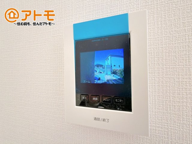 TVモニター付きインターホンは防犯性に優れています！
