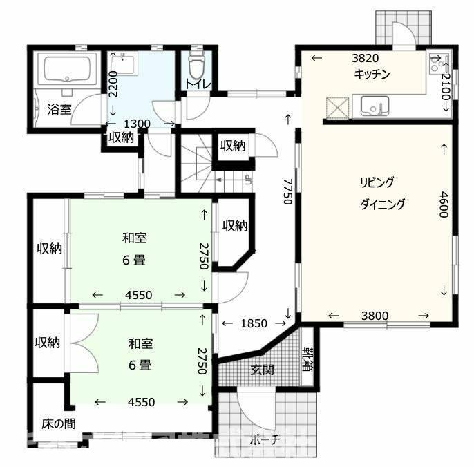 間取り：345000045178