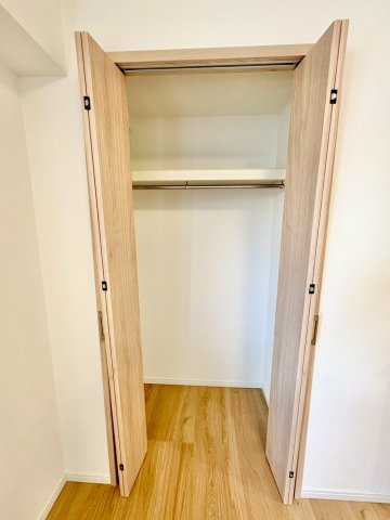 全居室収納付きで、お部屋がすっきり片付きます