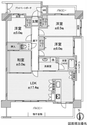 間取り：334000207651