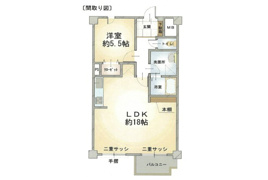 マリオン小田原の間取り