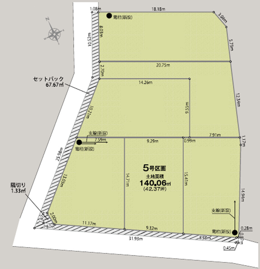 5号区　土地図