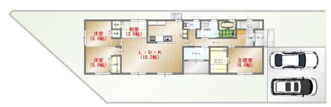 駐車場　2台