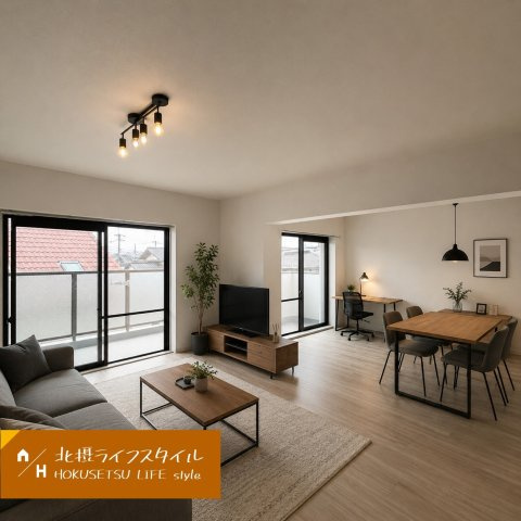 家具設置AIイメージ図です