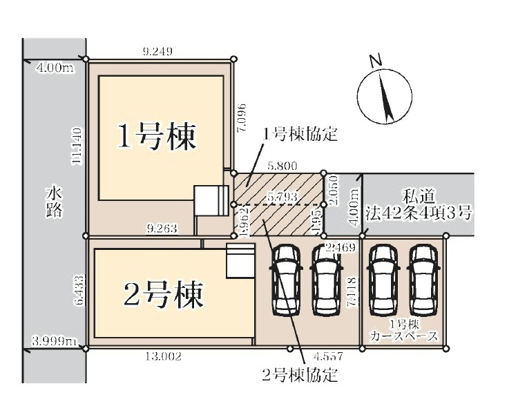 対象地：2号棟