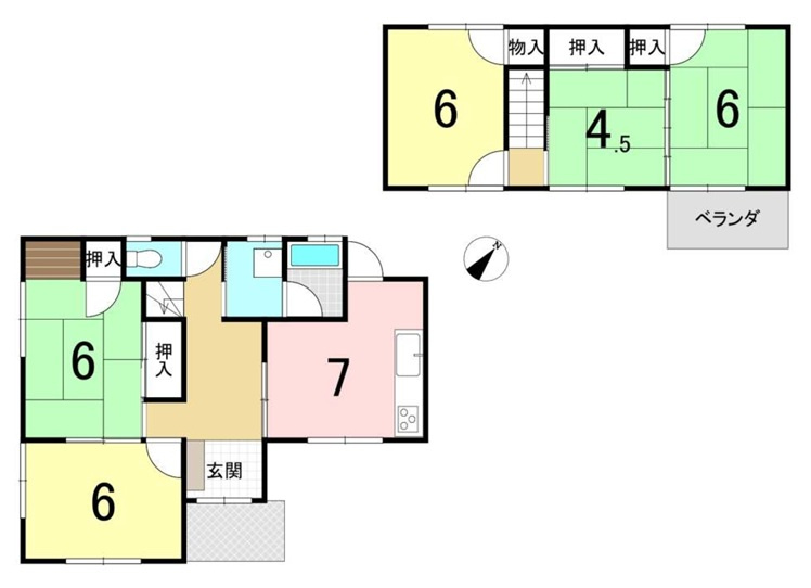 間取り：328000657196