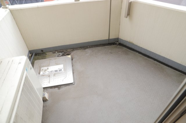 ダイアパレス八王子大和田のバルコニー