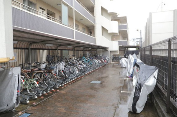 ダイアパレス八王子大和田の駐輪場