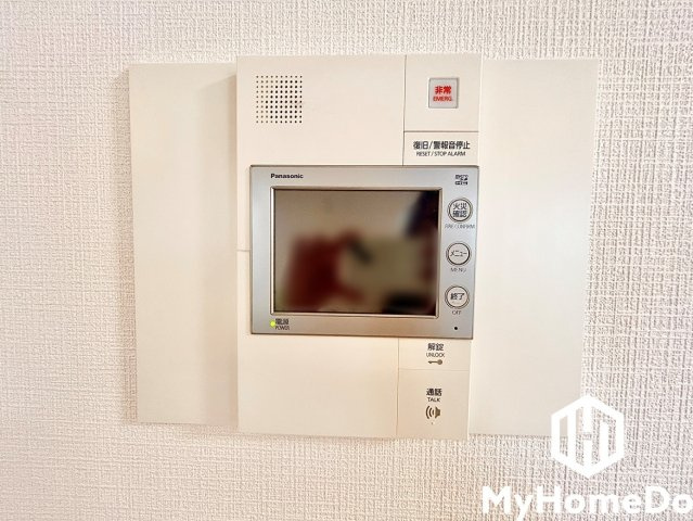 来訪者をしっかり確認！TVモニター付インターホンでセキュリティ強化