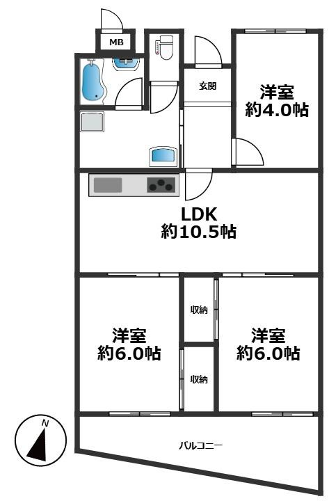 間取り：328000632762