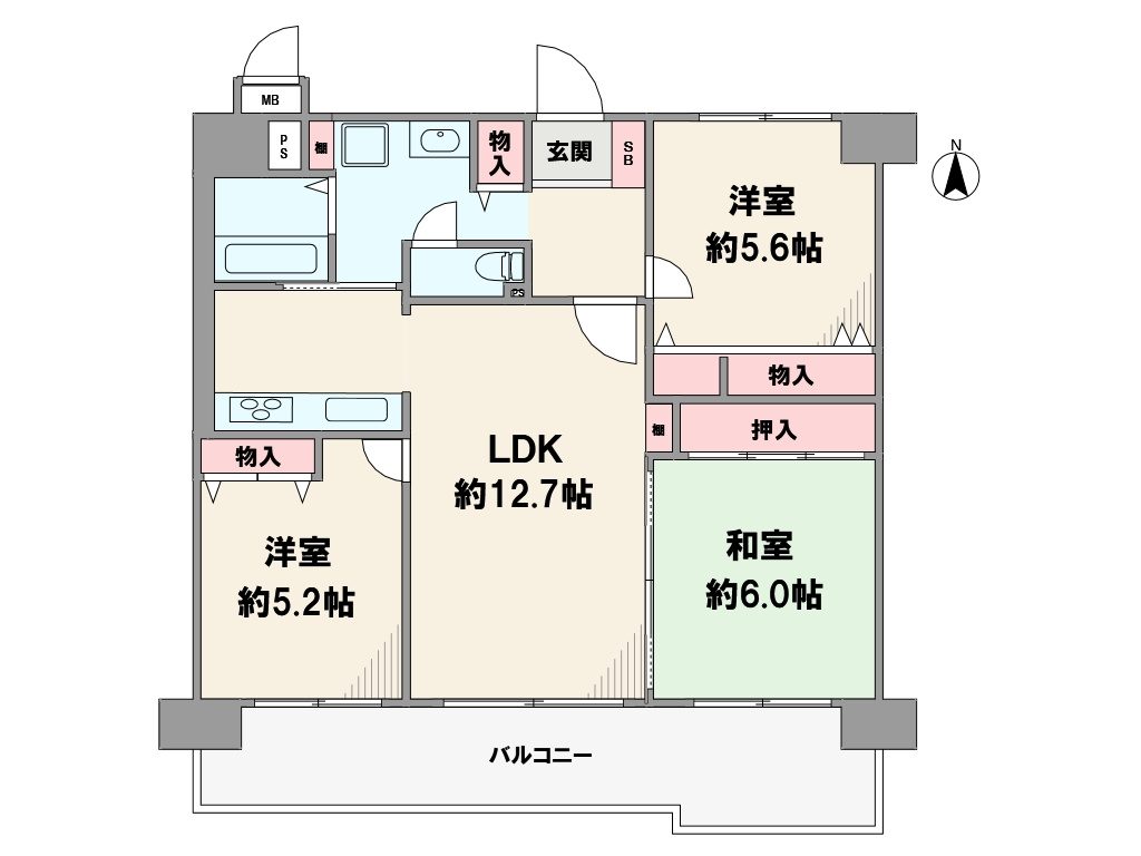 間取り：328000644693