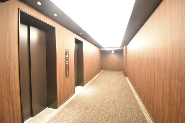 34階のエレベーターホールです。