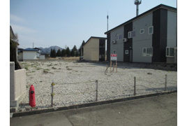 大館市釈迦内字館・売地の外観