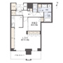 ブランズタワー梅田Northの間取り