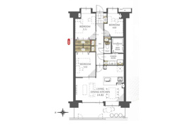 サンヴェール東所沢の間取り